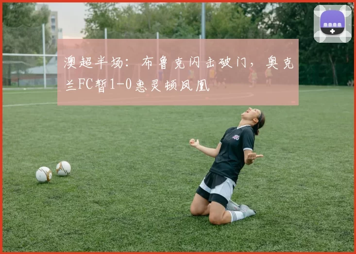 澳超半场：布鲁克闪击破门，奥克兰FC暂1-0惠灵顿凤凰